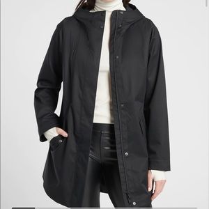 Athleta Lakeview Rainout Parka Black XS